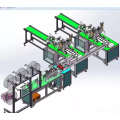 Automatic non woven disposable mask making machine